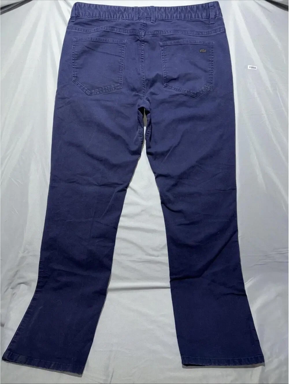 Stio Jeans Mens 36R Blue Straight Leg Dark Wash Stretch Denim Pants